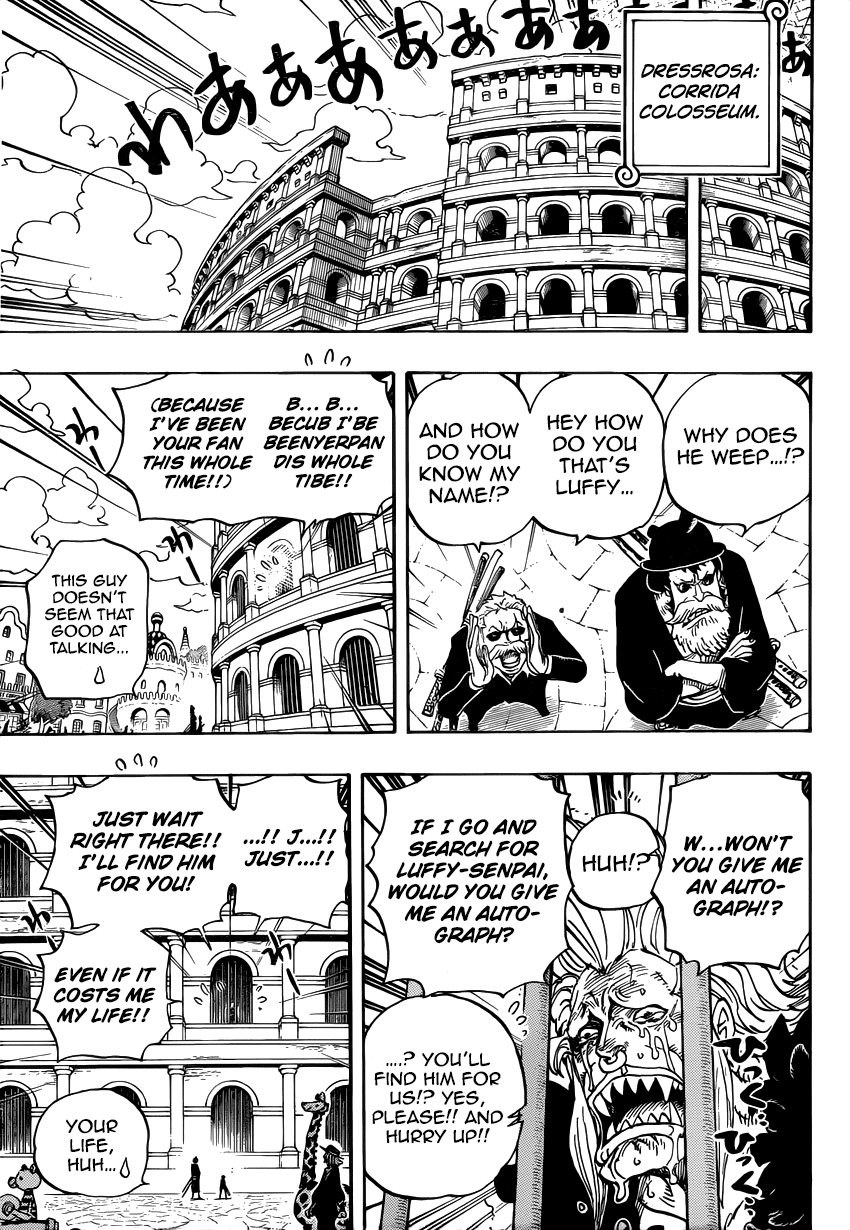One Piece, Chapter 725 image 09